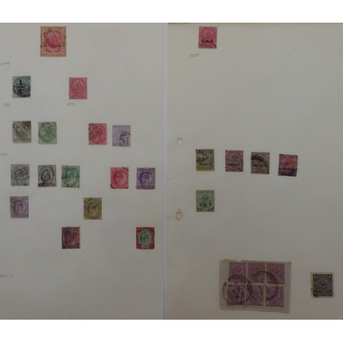 7018 - INDIA, CEYLON AND PAKISTANA collection of used stamps to include early examples