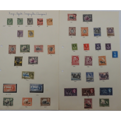 7019 - AFRICAN CONTINENT AND MAURITIUSA collection in an album to include early examples