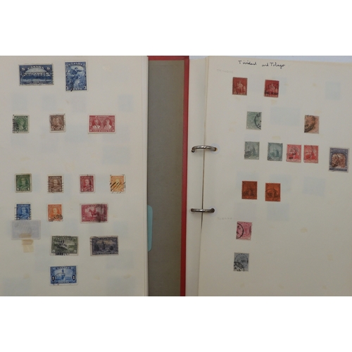 7021 - CANADA, JAMAICA AND BERMUDAA collection of used stamps in two albums with early examples to include ... 