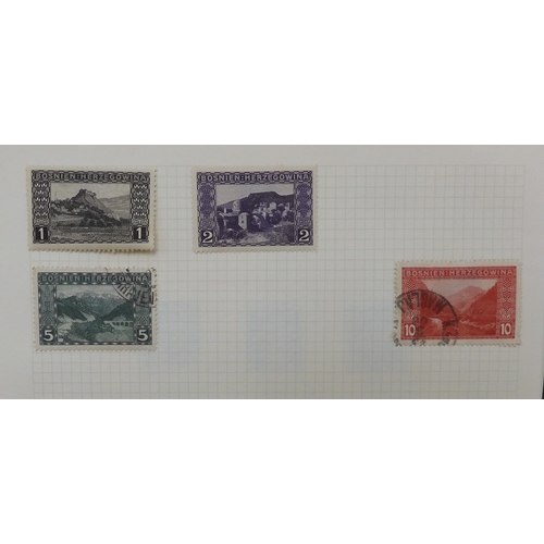 7022 - EUROPE, RUSSIA AND THE MEDITERRANEAN A stamp collection in two albums to include early examples from... 