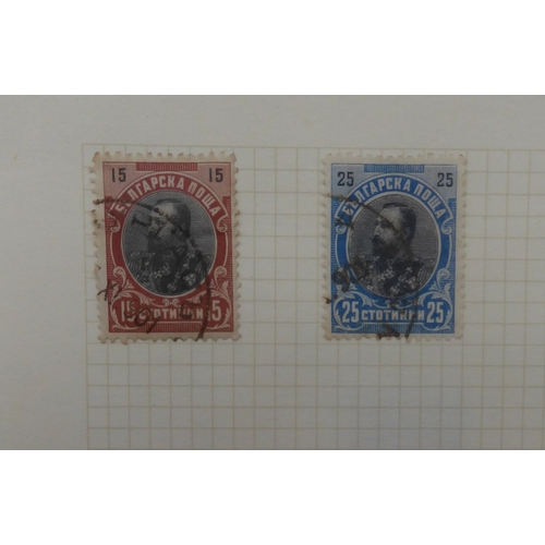 7022 - EUROPE, RUSSIA AND THE MEDITERRANEAN A stamp collection in two albums to include early examples from... 