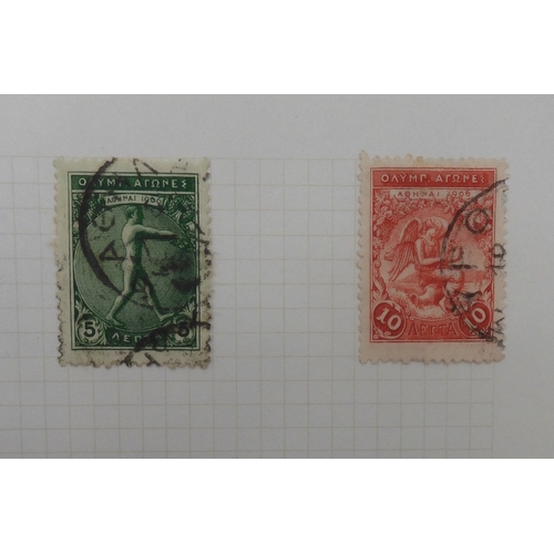 7022 - EUROPE, RUSSIA AND THE MEDITERRANEAN A stamp collection in two albums to include early examples from... 