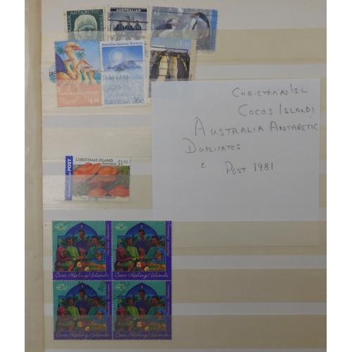 7039 - BRITISH COMMONWEALTH, DOMINIONS AND CROWN DEPENDENCIES A stamp collection to include The Colonial Do... 