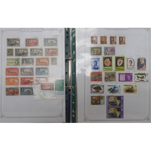 7039 - BRITISH COMMONWEALTH, DOMINIONS AND CROWN DEPENDENCIES A stamp collection to include The Colonial Do... 