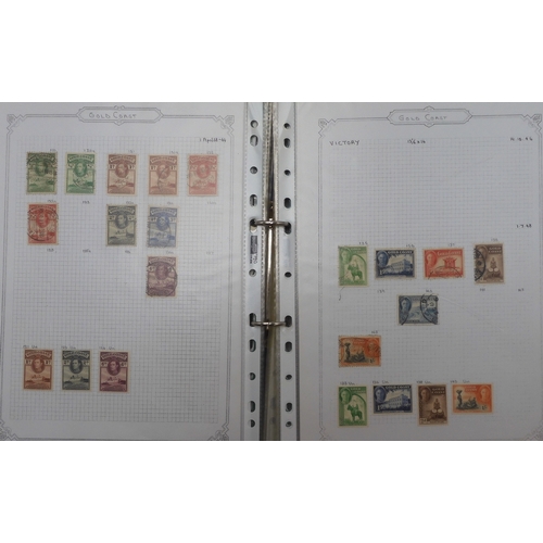 7039 - BRITISH COMMONWEALTH, DOMINIONS AND CROWN DEPENDENCIES A stamp collection to include The Colonial Do... 