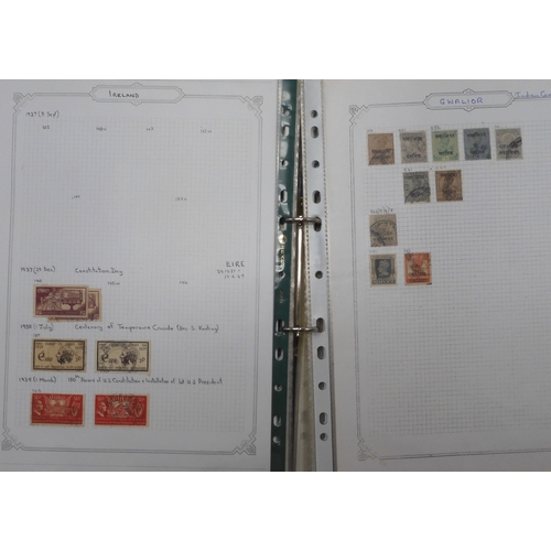 7039 - BRITISH COMMONWEALTH, DOMINIONS AND CROWN DEPENDENCIES A stamp collection to include The Colonial Do... 