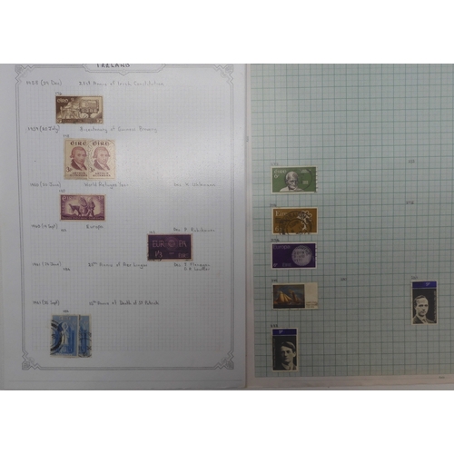 7039 - BRITISH COMMONWEALTH, DOMINIONS AND CROWN DEPENDENCIES A stamp collection to include The Colonial Do... 