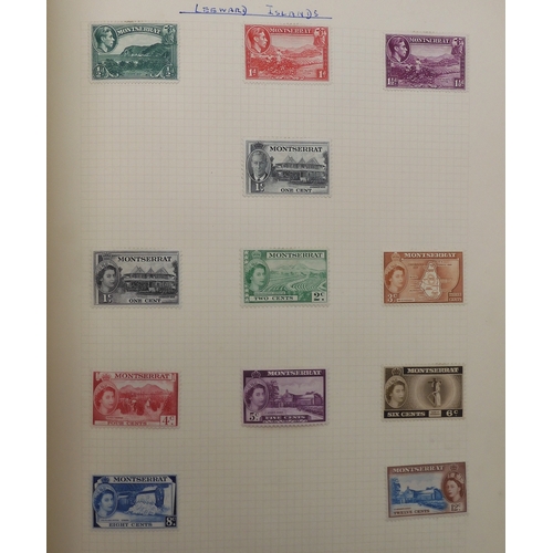 7044 - COMMONWEALTH & GREAT BRITAIN STAMPSAn album of unused and used stamps mostly hinged with Aden 19... 