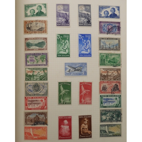 7044 - COMMONWEALTH & GREAT BRITAIN STAMPSAn album of unused and used stamps mostly hinged with Aden 19... 