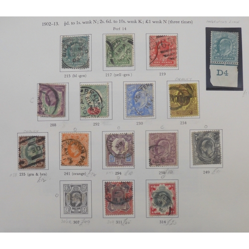 7045 - GREAT BRITAIN 1840 - 1980A stamp collection in the Stanley Gibbons Great Britain Stamp Album to incl... 