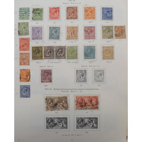 7045 - GREAT BRITAIN 1840 - 1980A stamp collection in the Stanley Gibbons Great Britain Stamp Album to incl... 