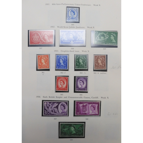 7045 - GREAT BRITAIN 1840 - 1980A stamp collection in the Stanley Gibbons Great Britain Stamp Album to incl... 