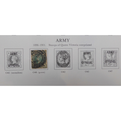 7045 - GREAT BRITAIN 1840 - 1980A stamp collection in the Stanley Gibbons Great Britain Stamp Album to incl... 