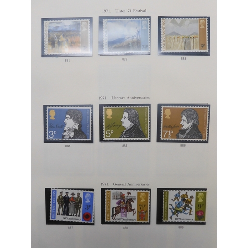 7045 - GREAT BRITAIN 1840 - 1980A stamp collection in the Stanley Gibbons Great Britain Stamp Album to incl... 