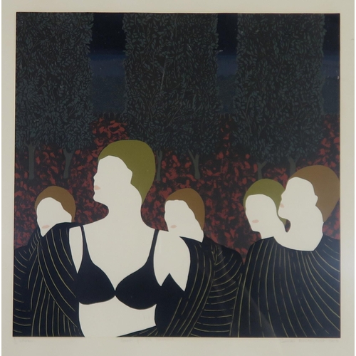 914 - CARMEN AMBROZEVICH (SCOTTISH 20th CENTURY) SEARCH FOR THE TAMARIND Silkscreen, signed lower right, n... 