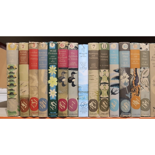 563 - The Collins New Naturalist SeriesA collection of sixty-nine volumes, spanning numbers 1 to 107, of m... 