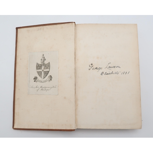 566 - Ure, David The History of Rutherglen and East-KilbridePrinted by David Niven, Glasgow, Glasgow, 1793... 