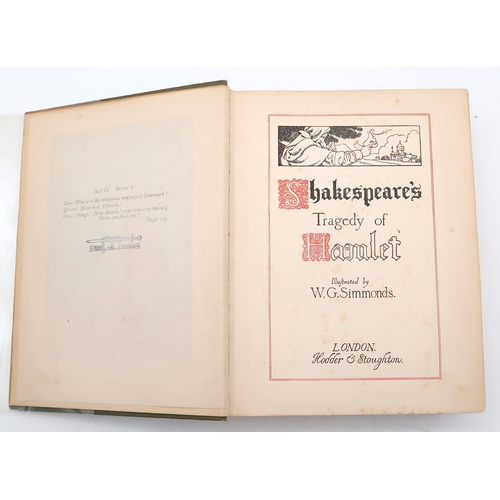 573 - ILLUSTRATED WORKSPoe, Edgar Allan The BellsThe John C. Winston Co., Philadelphia, 1881, 12moShakespe... 