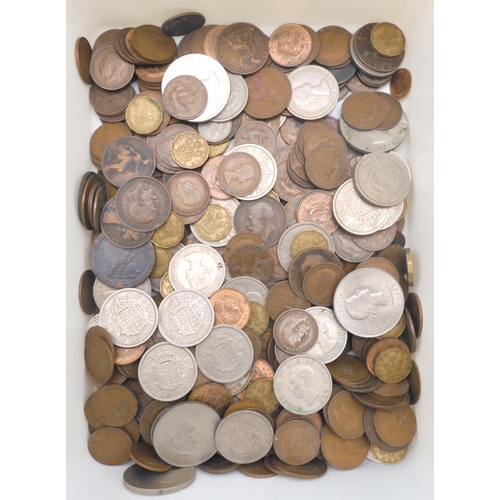 420 - A collection of mostly British coins 