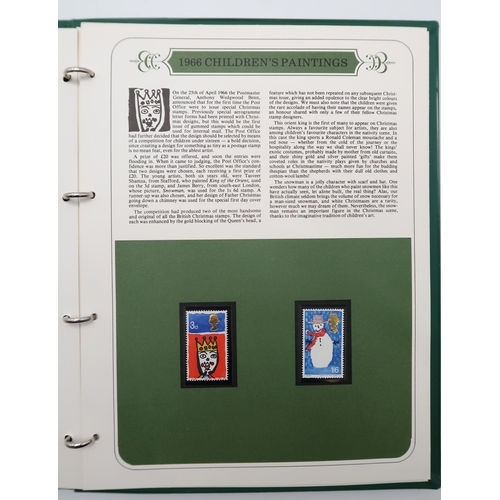 443 - A large stamp collection in 5 albums and six stock books to include SG Historic Stamps of Britain, W... 