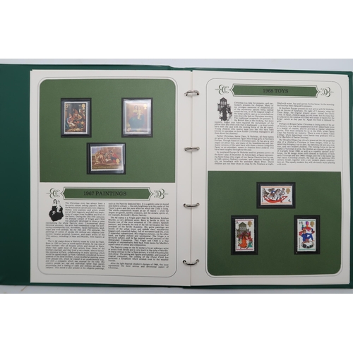 443 - A large stamp collection in 5 albums and six stock books to include SG Historic Stamps of Britain, W... 