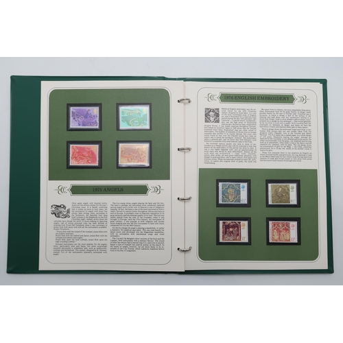 443 - A large stamp collection in 5 albums and six stock books to include SG Historic Stamps of Britain, W... 