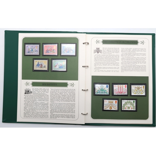 443 - A large stamp collection in 5 albums and six stock books to include SG Historic Stamps of Britain, W... 