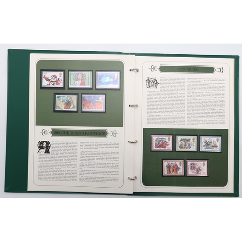 443 - A large stamp collection in 5 albums and six stock books to include SG Historic Stamps of Britain, W... 