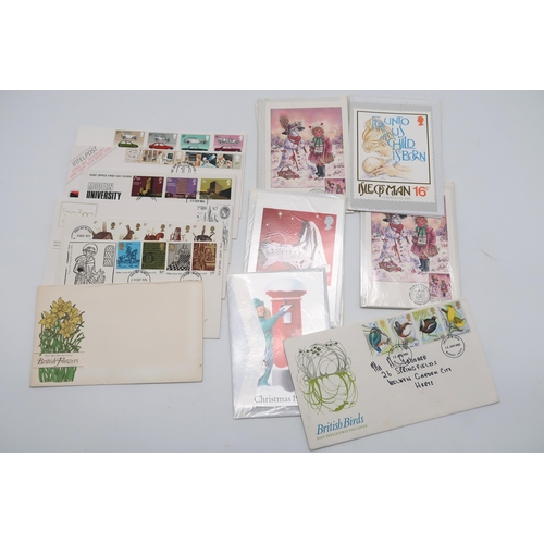 447 - A large collection of Royal Mail First Day Covers, covers and post cards