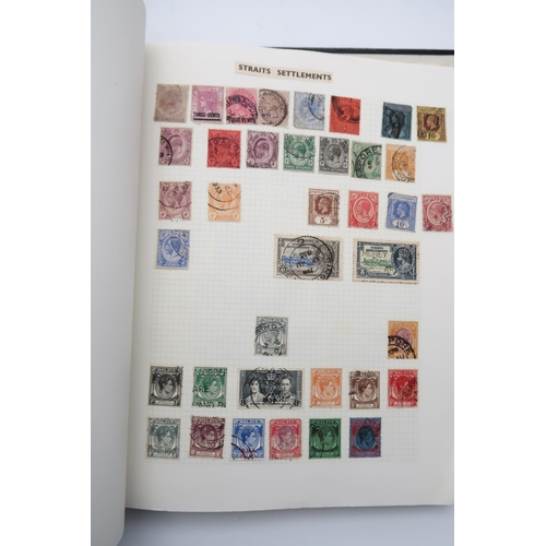 448 - An extensive worldwide stamp collection, mostly used, in 29 albums and a few stock books together wi... 