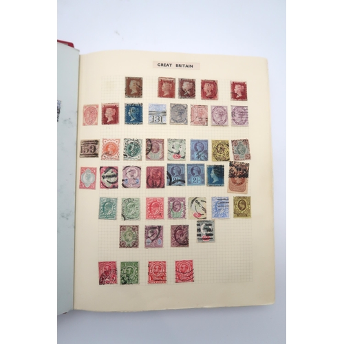 448 - An extensive worldwide stamp collection, mostly used, in 29 albums and a few stock books together wi... 