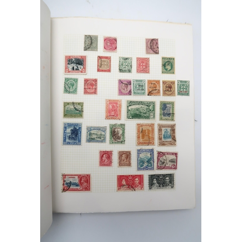 448 - An extensive worldwide stamp collection, mostly used, in 29 albums and a few stock books together wi... 