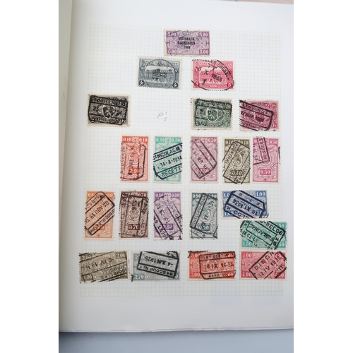 448 - An extensive worldwide stamp collection, mostly used, in 29 albums and a few stock books together wi... 