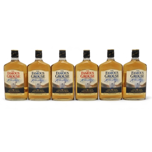 2690A - THE FAMOUS GROUSE - MURRAYFIELD 2005Six Bottles Of Famous Grouse Limited Edition Murrayfield Blended... 