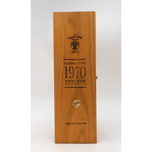 2693D - GLENGOYNE VINTAGE RESERVE 1970One bottle Of Glengoyne Vintage Reserve 1970 Single Malt Highland Scot... 