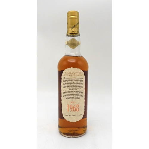 2693F - GLENGOYNE 1968 VINTAGE RESERVE 25 YEARS OLD One Bottle Of Cask Strength Glengoyne Vintage Reserve Si... 