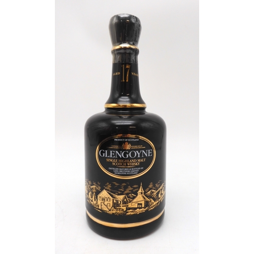 2693G - GLENGOYNE 17 YEAR OLDOne Boxed Decanter Of Glengoyne 17 Year Old Single Highland Malt Scotch Whisky ... 