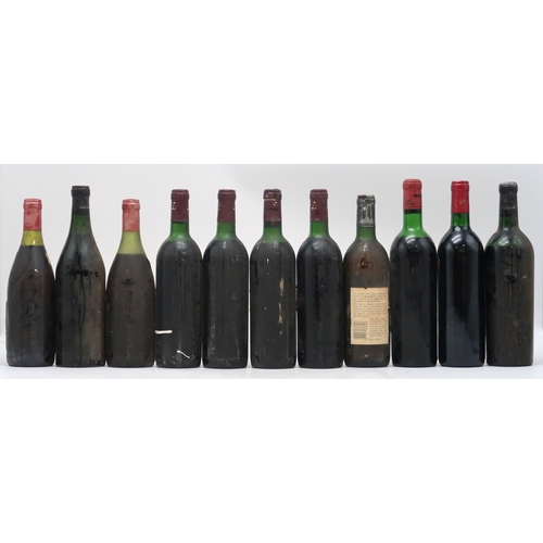 2696 - TWENTY TWO BOTTLES OF WINE Grand Vin de Leoville du Marquis de Las Cases Saint-Julien 1969, Chateau ... 