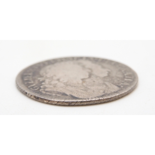 2555A - WILLIAM III, MARY (1689-1694) 1 SHILLING 1693ObverseConjoined laureate and draped busts of King Will... 