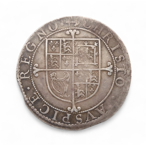 2557 - CHARLES I (1625-1649) 1 SHILLING BRIOT'S LATE BUSTObverseCrowned portrait of King Charles I left, de... 