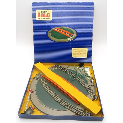 537 - Hornby Dublo - a boxed 00-gauge EDP13 2-6-4 Tank Passenger Train B.R. train set, T.P.O. Mail Van Set... 