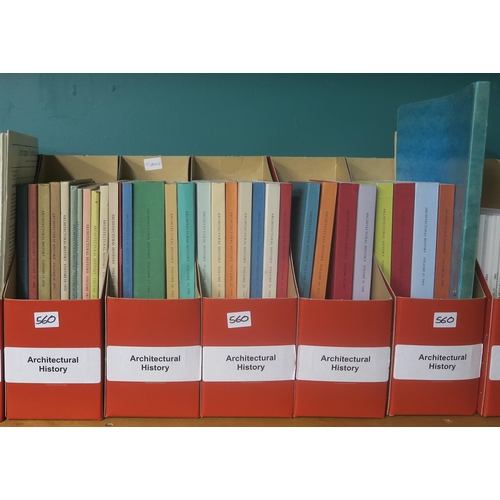 560 - ARCHITECTURAL HERITAGE, CONSERVATION AND LOCAL HISTORYA large quantity of periodicals, to include Ar... 