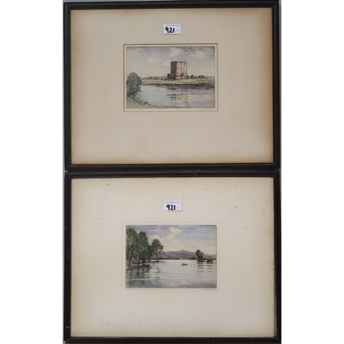 921 -  A COLLECTION OF ETCHINGS To include Alex Gibson, Kathleen G. Jeffries and William E.C. Mo... 