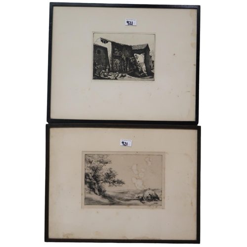 921 -  A COLLECTION OF ETCHINGS To include Alex Gibson, Kathleen G. Jeffries and William E.C. Mo... 