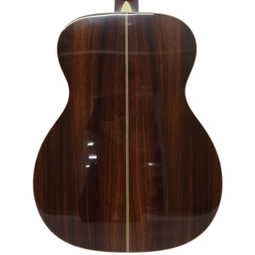 479 - MARTIN D-042 c.200800 body size. spruce top, ebony fingerboard with snowflake abalone inlays, serial... 