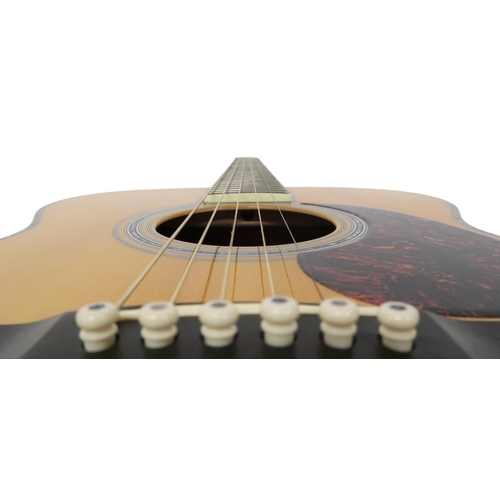 479 - MARTIN D-042 c.200800 body size. spruce top, ebony fingerboard with snowflake abalone inlays, serial... 