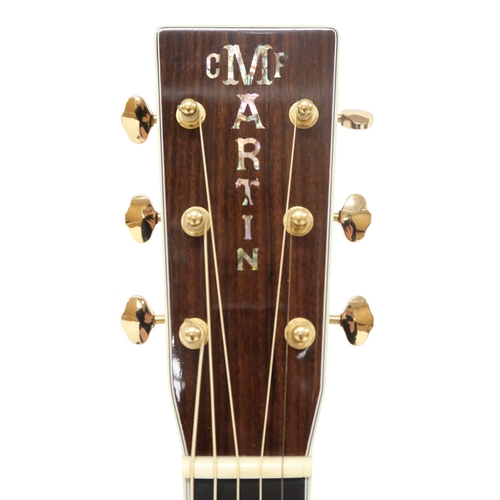 479 - MARTIN D-042 c.200800 body size. spruce top, ebony fingerboard with snowflake abalone inlays, serial... 