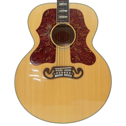 480 - GIBSON 'RON WOOD' CUSTOM c.1997limited edition of 100, with maple back and sides and a spruce top, f... 