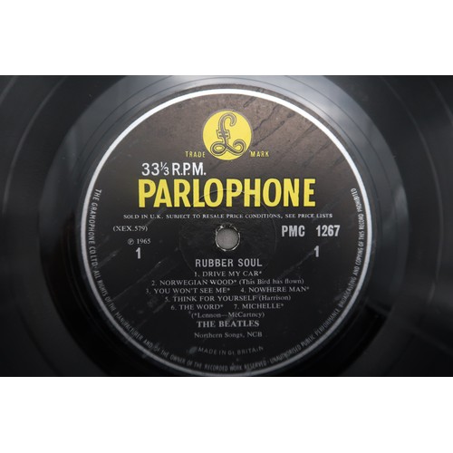 450A - A COLLECTION OF NINE EARLY BEATLES LP'sHELP - Parlophone PMC 1255, XEX 549 E.M.I Records, ABBEY ROAD... 