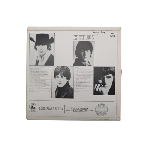 450A - A COLLECTION OF NINE EARLY BEATLES LP'sHELP - Parlophone PMC 1255, XEX 549 E.M.I Records, ABBEY ROAD... 